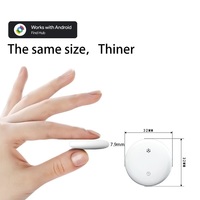 Traceur GPS intelligent sans fil anti-perte avec positionnement précis pour animaux de compagnie et objets de valeur, compatible Android