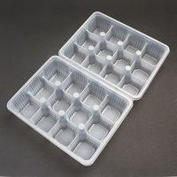 Barquette en plastique PP de qualité alimentaire jetable personnalisée en usine pour l'emballage de collations, desserts, pâtisseries, sushis, gâteaux, raviolis