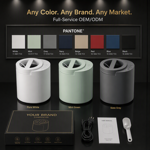 เครื่องทำปุ๋ยหมักขยะอาหารในครัวสีเขียว ขนาด 2.5 ลิตร เครื่องทำปุ๋ยหมักอัจฉริยะแบบไฟฟ้า ไร้กลิ่น สำหรับใช้ในบ้านขนาดกะทัดรัด ได้รับมาตรฐาน CE - Product Image 6