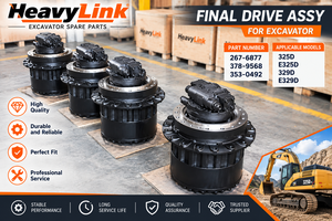Groupe de transmission finale pour excavatrice 267-6877 378-9568 353-0492 pour 325D E325D 329D E329D - Product Image 5