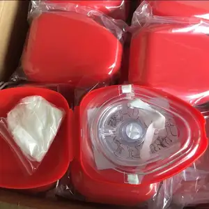 MM-CPR020 Válvula de treinamento de máscaras de reanimação de bolso para respiração artificial