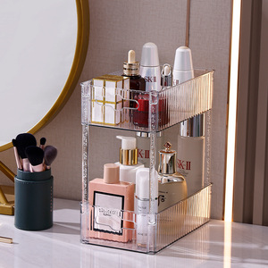 ชั้นวางของในครัวหลายชั้น 3 ชั้น วัสดุอะคริลิกใส สำหรับวางบนเคาน์เตอร์ - Product Image 4
