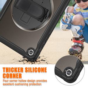Étui robuste pour tablette avec bandoulière en TPU pour Samsung Galaxy Tab A9 Plus 11 pouces X210 X215 avec poignée rotative intégrée à 360 degrés - Product Image 3