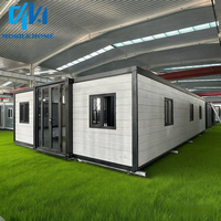 Fournisseur direct d'usine Maison modulaire Australie Tiny Home préfabriquée en acier 2 chambres Maison conteneur extensible préfabriquée