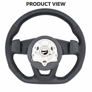 B9 2018-2023 Steering <b>Wheel</b> Microfiber Leather for Audi A4 Custom Steering <b>Wheel</b> Replacement for Workshop Wholesale Purchases - Product Image 4