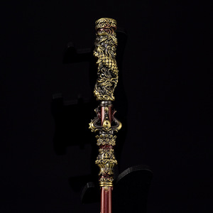 Wukong wapon wapon arma magica bacchetta nera mito wukong dorato randello d'oro bastone cerchio - Product Image 3