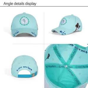Small Size Cute Cartoon Baby Baseball Caps Hat Children Kid Casual Sun Cap Adjustable Embroidery With Custom Logo