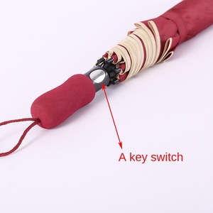 Paraguas Plegable de Golf de Alta Gama, Doble, con Descuento del 20%, para Empresas, con Impresión de Logotipo Personalizado para Publicidad al por Mayor - Product Image 4