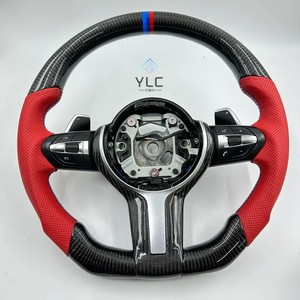 Volante de Fibra de Carbono Personalizado YLB para <span class=keywords><strong>BMW</strong></span> <span class=keywords><strong>E30</strong></span> E46 E28 E34 E39 E60 E61 E70 E71 E72 E81 E82 E84 E87 E88 E90 E91 E92 E93 - Product Image 2