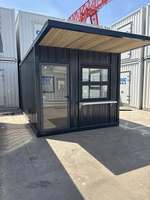 Maison conteneur modulaire de 20 pieds, préfabriquée en acier, détachable, moderne, pour camping, boutique, chambre et hôtel – Concept de Tiny House