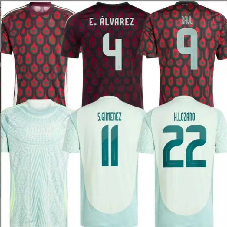 Personalizado nuevo diseño de alta calidad de China proveedor de fábrica de alta calidad Colombia Francia camiseta mexicana fútbol 6xl camiseta de fútbol