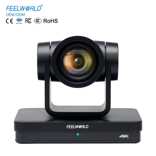 FEELWORLD OEM PTZ Camera UHD4K12X 4K with 12X Zoom, Auto Tracking, SDI/ /IP Output, Custom Logo, Factory Bulk Orders