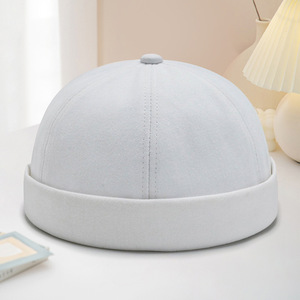 Casquettes de marin JX OEM pour hommes <span class=keywords><strong>et</strong></span> femmes, style rétro japonais, casquette plate unie pour l'automne <span class=keywords><strong>et</strong></span> l'hiver, casquettes de type Landlord - Product Image 5