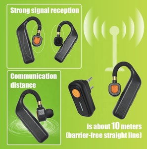 Cắm Và Chơi Không Dây Walkie Talkie Tai Nghe Với <span class=keywords><strong>Transmitter</strong></span> Receiver | 10H Dài Chờ Tai Nghe <span class=keywords><strong>Bluetooth</strong></span> Cho Hai Cách Phát Thanh - Product Image 4