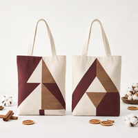 Sac de rangement pliable en toile de coton recyclé pour articles divers quotidiens, motif houx de Noël, à personnaliser, prêt à l'emploi et à expédier rapidement