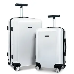 Juego de equipaje de viaje de moda personalizado de ABS, maleta con ruedas, equipaje de mano con ruedas, equipaje ABS con ruedas giratorias