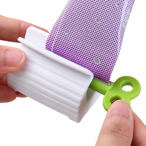 Distributeur de dentifrice manuel en plastique, presse-tube à rouleau, outil de salle de bain et de cuisine - Product Image 4