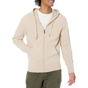 Wholesale Custom Zipper Hoodie 100% Cotton Fleece Full <b>Zip</b> <b>Hooded</b> Sweatshirt Custom Logo Unisex OEM ODM Manufacturer - Product Image 1