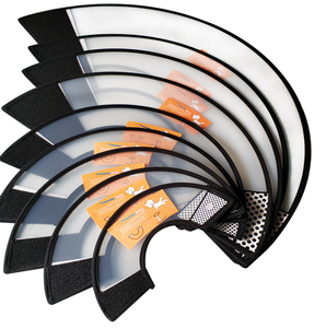 고양이와 개를위한 안티 핥기 부드러운 개 콘 칼라 조정 가능한 목 보호 고리 엘리자베스 서클 - Product Image 2