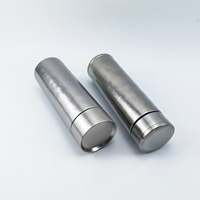 Nouvelle bouteille thermos à double paroi Deign bouteille d'eau isolée en titane fiole à vide