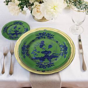 Green Ink Vintage Ceramic Bone China Wedding Luxury <b>Dinnerware</b> Plates <b>Set</b> Wholesale Porcelain Plates <b>for</b> Hotels - Product Image 6