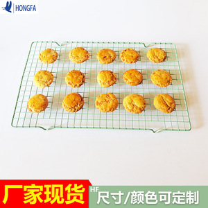 Carbon Steel Cooling Rack 12x16 Inch Durable Baking Pastry Tools For Cake Bread Drying Rack With Feet Dishwasher Safe - Product Image 5