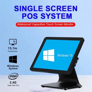 Terminale POS WUXIN all'Ingrosso, Colore Nero, in Alluminio, Schermo Touch da 15/15.6 Pollici, Sistema POS All-in-One per Vendita al Dettaglio e Stazioni di Servizio - Product Image 2