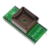 PLCC32 a DIP32 PLCC44 a DIP40 USB Universal programador IC adaptador probador enchufe para TL866CS TL866A G540 SP300