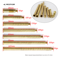 Flèche de tir à l'arc en carbone, aluminium et fibre de verre de haute qualité avec insert en cuivre ID 5,2 mm 6,2 mm pour la chasse à l'arbalète