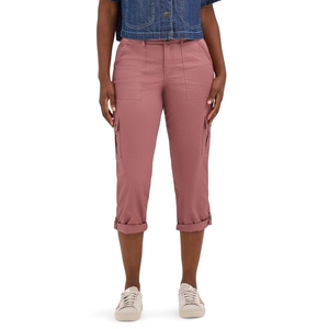 Premium Quality Women Cargo Capri <strong>Pants</strong> Solid Color <strong>Three</strong> <strong>Quarter</strong> Trousers For Casual Loose Fit Outdoor Cropped - Product Image 1