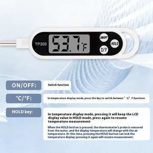 Thermomètre à viande numérique à lecture instantanée <span class=keywords><strong>pour</strong></span> la <span class=keywords><strong>cuisson</strong></span> du pain Eau <span class=keywords><strong>liquide</strong></span> Fry BBQ Grill Thermomètre Cuisine <span class=keywords><strong>Cuisson</strong></span> Alimentaire Thermomètre - Product Image 6
