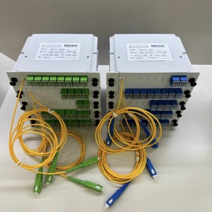 กล่องแยกสายไฟเบอร์ออปติกขนาด1*2 1*4 1*8 1*16 sc/upc กล่อง ABS กล่องเล็ก PLC พร้อมสายแพทช์ไฟเบอร์ออปติก - Product Image 6