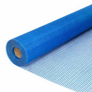 Alkali resistant fiberglass mesh 4 * 4 160Gr fiberglass mesh is used for building stone reinforcement