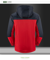 Long manteau d'hiver personnalisé pour hommes veste de ski dans la neige polaire chaude coupe-vent isolé imperméable à l'eau fermeture à glissière sur pied imperméable à capuche