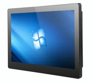 Bestview 21.5 inch all in one touch screen industrial panel pc J1900 i3 i5 CPU 4k self service terminal computer