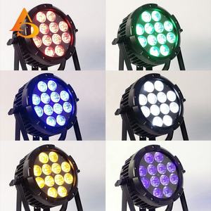 AICPOSE - Foco LED Inalámbrico de 12 x 18 W con Batería, Resistente al Agua, RGBWA UV 6 en 1, DMX, para Exteriores - Product Image 6