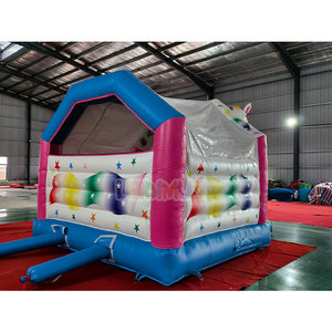 Château gonflable commercial à thème licorne, combo gonflable pour filles, château de saut gonflable pour enfants, <span class=keywords><strong>location</strong></span> pour fêtes - Product Image 5