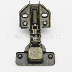 Antique Bronze Furniture <b>Hinge</b> Full Surface <b>Spring</b> <b>Hinge</b> Soft Closing For Wardrobe Doors - Product Image 5