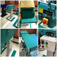 Meuleuse à bande industrielle BS75 2500/3300W pour travaux lourds, 75x2000mm, machine à ébavurer haute vitesse, moteur sans balais à double vitesse