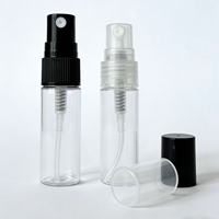 Flacon pulvérisateur de parfum ou lotion miniature personnalisable en plastique, rechargeable, format voyage, emballage cosmétique, brume fine, soyeux