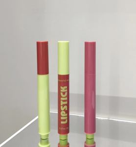 Chocolate 8ml Tubo de plástico transparente Capacidad 6ml Loción de labios de plástico/Tubo de lápiz labial de 10ml Envase cosmético Tubo de labios de plástico - Product Image 3