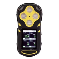 Détecteur et analyseur multi-gaz industriel Micro 5 avec certification ATEX et alarme vibratoire pour la détection de fuites de gaz - LEL O2 H2S CO