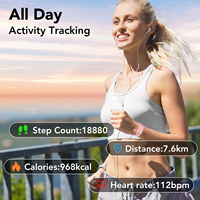 Neuerscheinung Android Sport-Smartarmband Unisex Bildschirmloser Aktivitätstracker Fitness Gesundheits-Smartwatch Herzfrequenz IP68