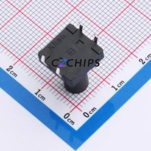 TSA12111-160B512BA Tactile Switch Through hole-4P,11.7x11.5mm Switch Single Pole Single Throw Round Button 2.8N 11.7mm - Product Image 2