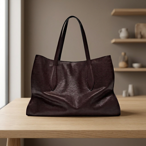 Genuine Leather <b>Bags</b> Women's Shopping Use OEM ODM Customized Finest Quality Handbags Zipper Waterproof Lightweight Clutch - Product Image 5
