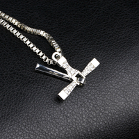Offre spéciale collier Fast And The Furious Cross, collier de cadeaux pour femmes et hommes série film classique