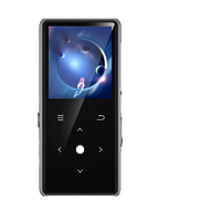 BENJIE 16GB lecteur de musique MP3 écran 1.8 pouces boîtier en métal bouton tactile contrôle lecteur Audio prend en charge la connexion sans fil Format WAV