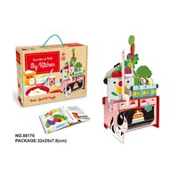 Raksasa 3D Pemadam Kebakaran Karton Puzzle + Buku untuk Anak-anak DIY Mainan Pasokan Kualitas Tinggi dan Sampel Gratis