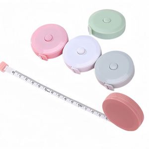 Cinta Métrica Personalizada para Medidas Corporales, Costura, Sastrería, Tejido, Manualidades, Pérdida de Peso, Regla Retráctil de Doble Escala - Product Image 5