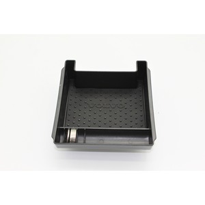 Volvo Car Organizer Storage Box <b>Black</b> Plastic Modern Style For XC60 S60 S60L V60 Center <b>Console</b> - Product Image 1